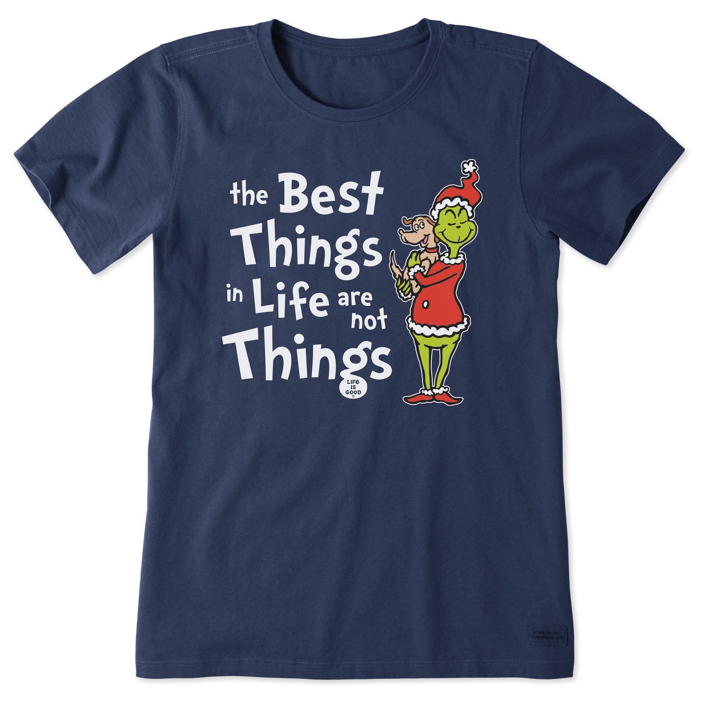 Women's Grinch and Max The Best Things Short Sleeve Crusher Tee