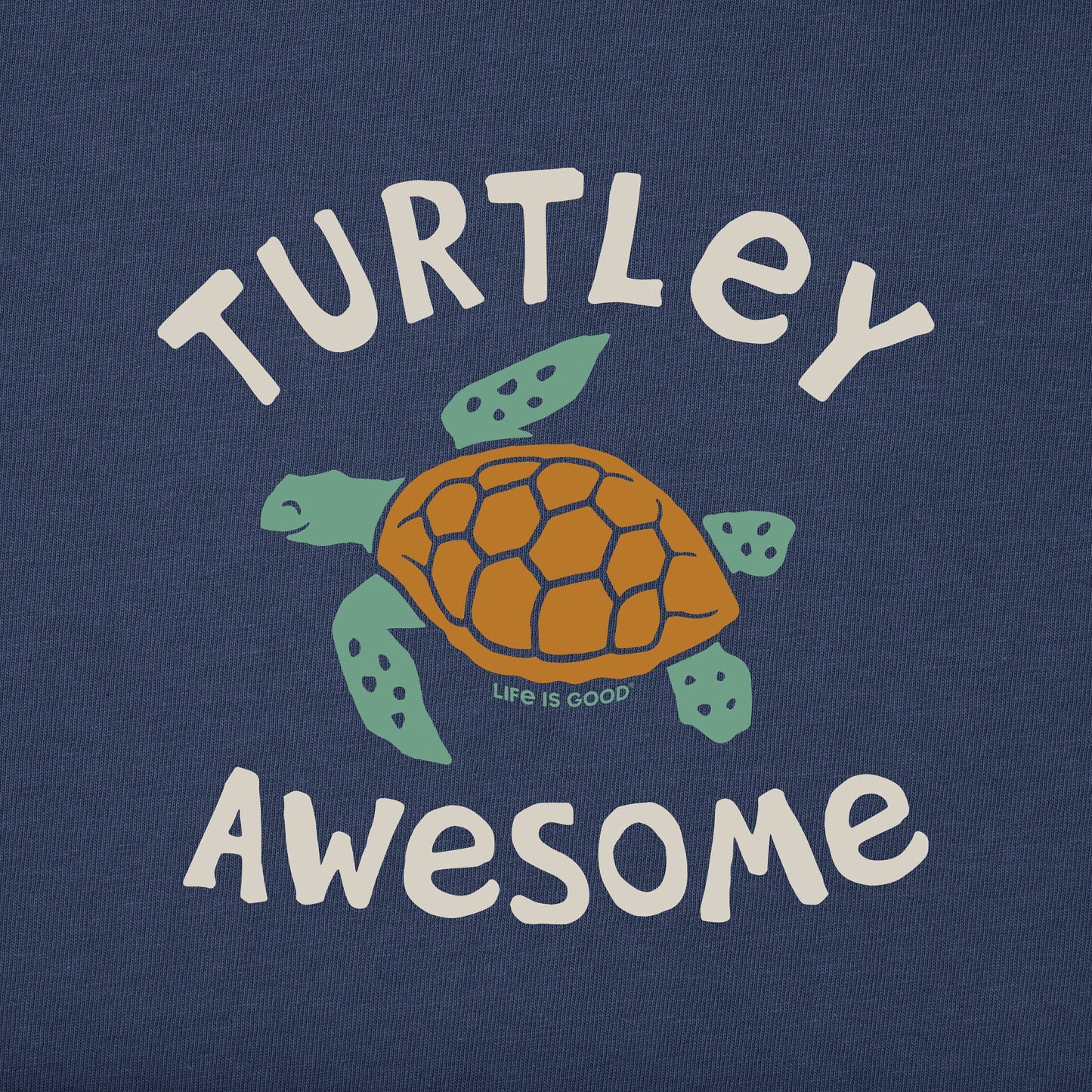 Kids Turtley Awesome Short Sleeve Crusher Tee