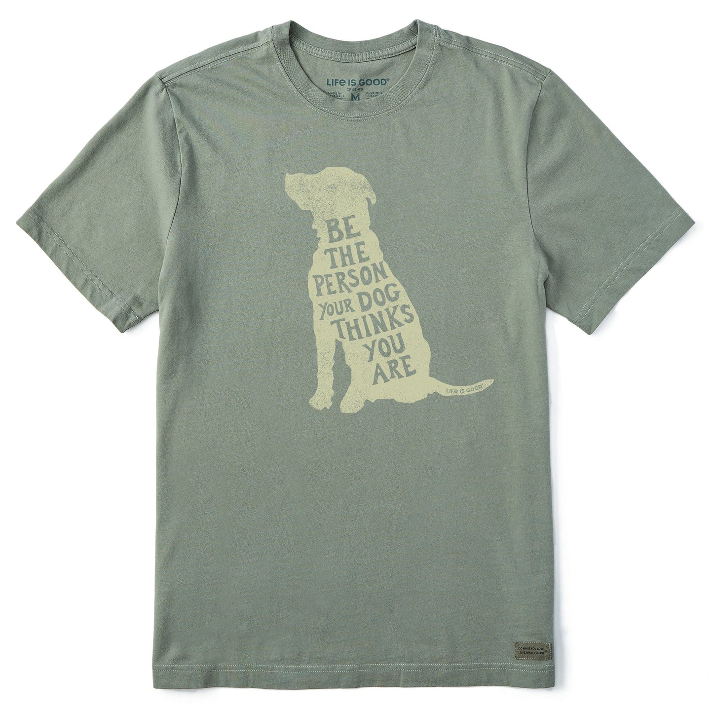 Men's Be the Person Dog Short Sleeve Tee