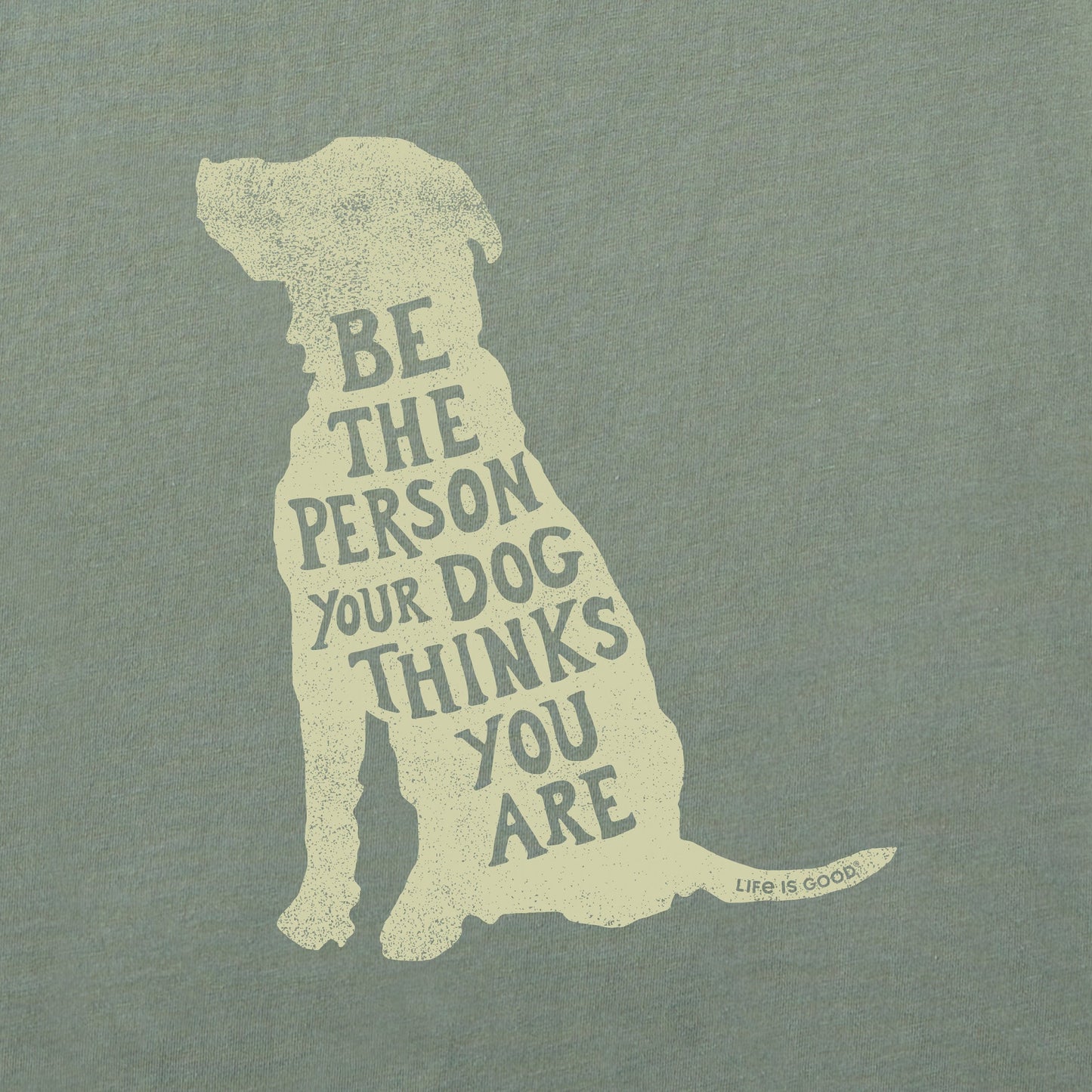 Men's Be the Person Dog Short Sleeve Tee