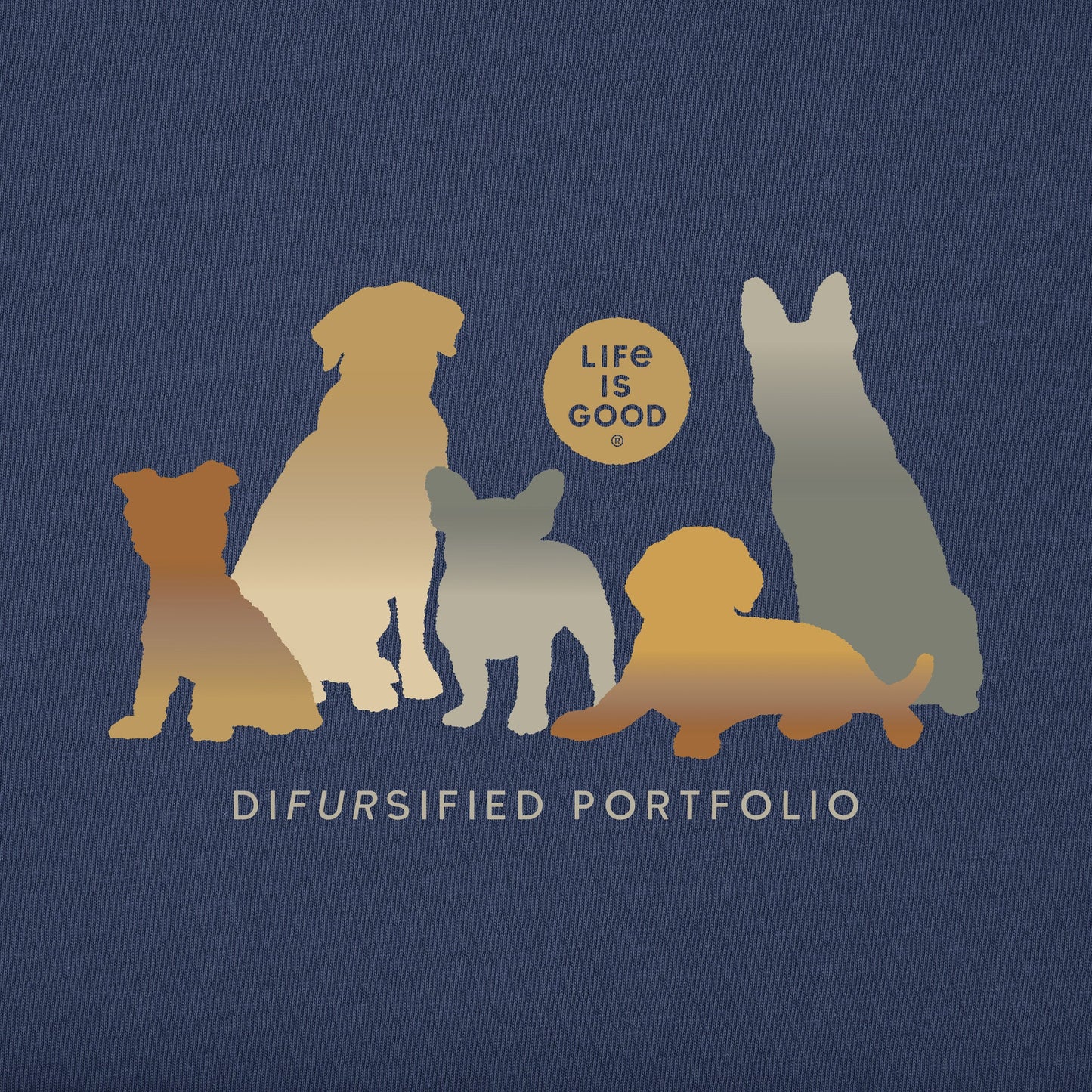 Women's Difursified Portfolio Short Sleeve Vee