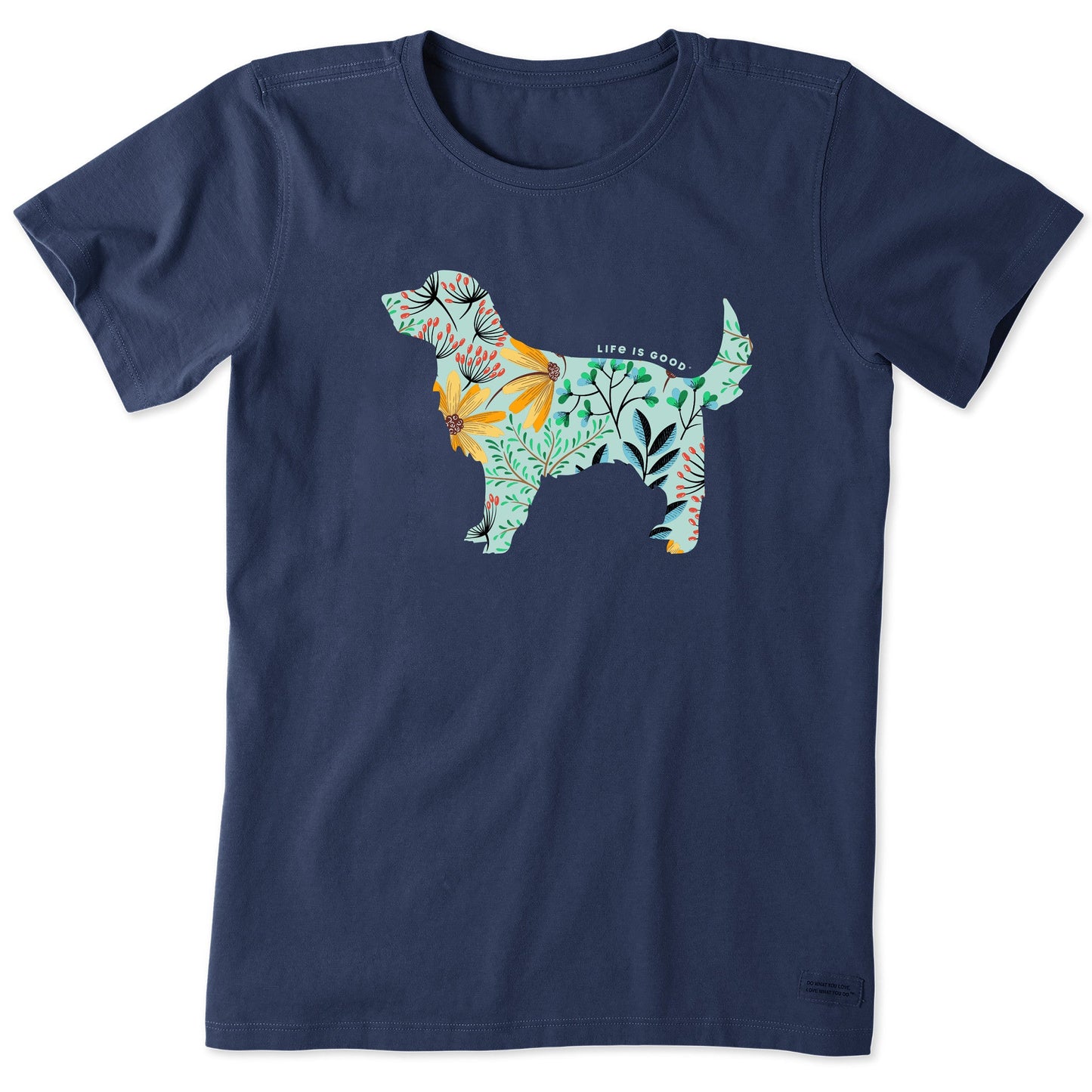 Women's Wildflower Dog Tee