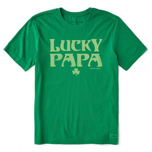 Men's Lucky Papa Short Sleeve Crusher Tee