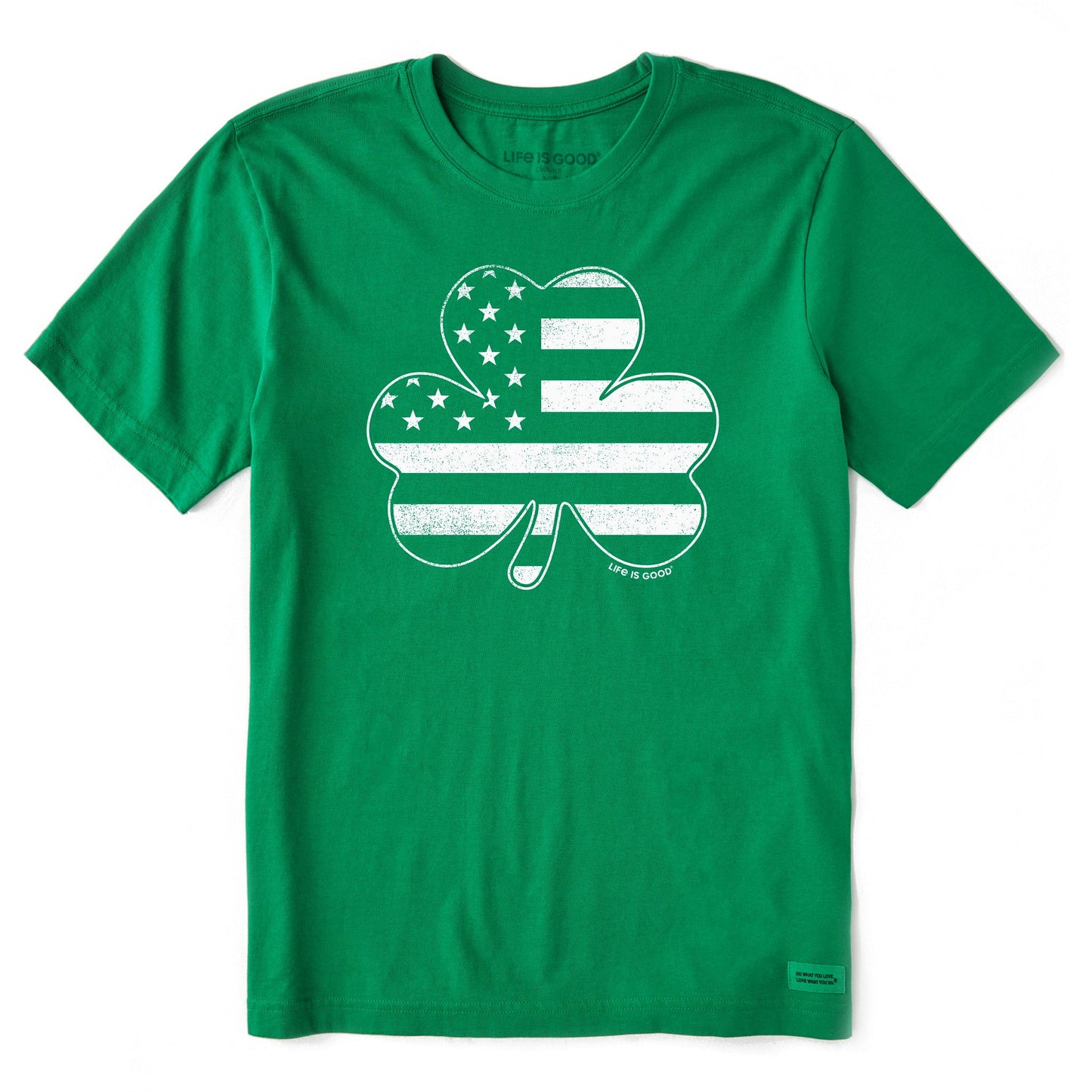 Men's Clover Flag Short Sleeve Crusher Tee