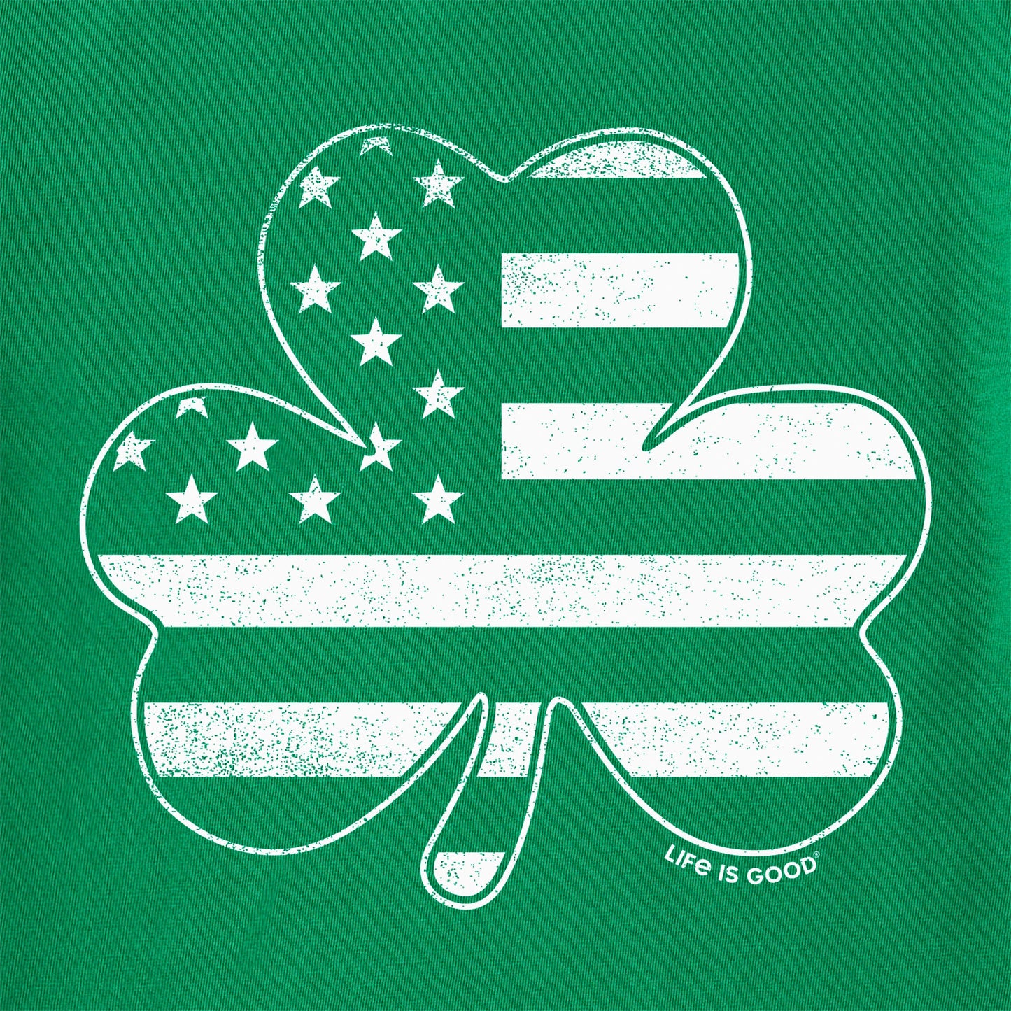 Men's Clover Flag Short Sleeve Crusher Tee