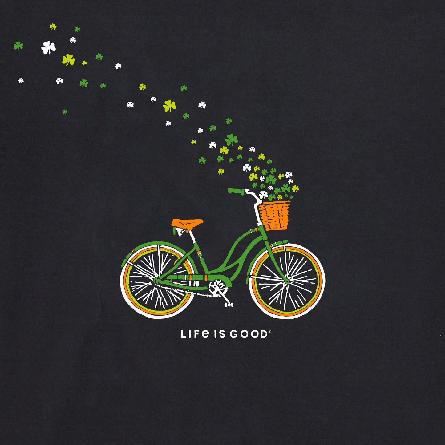 Women's Shamrock Bike Short Sleeve Crusher Tee