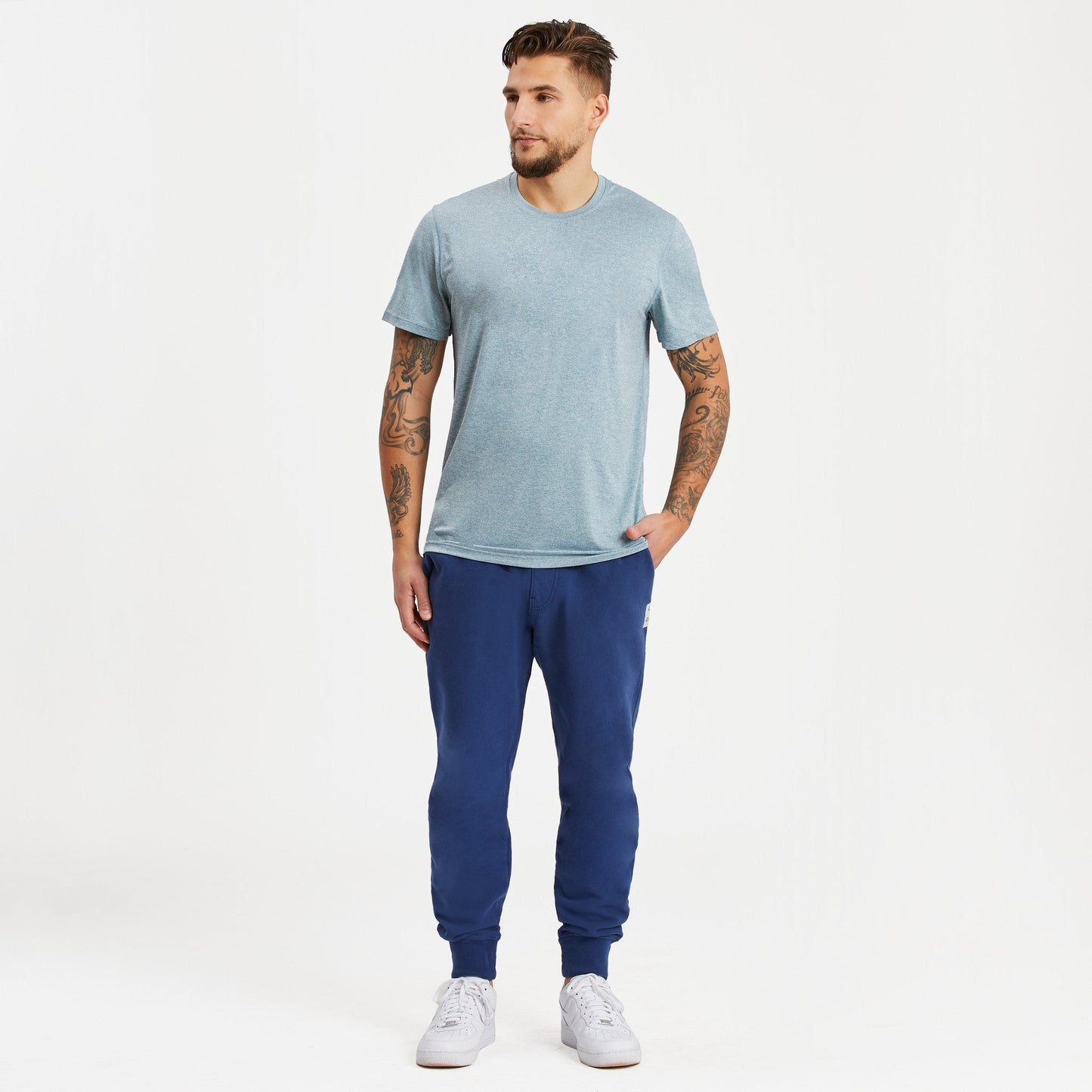 Men's Solid Active Tee