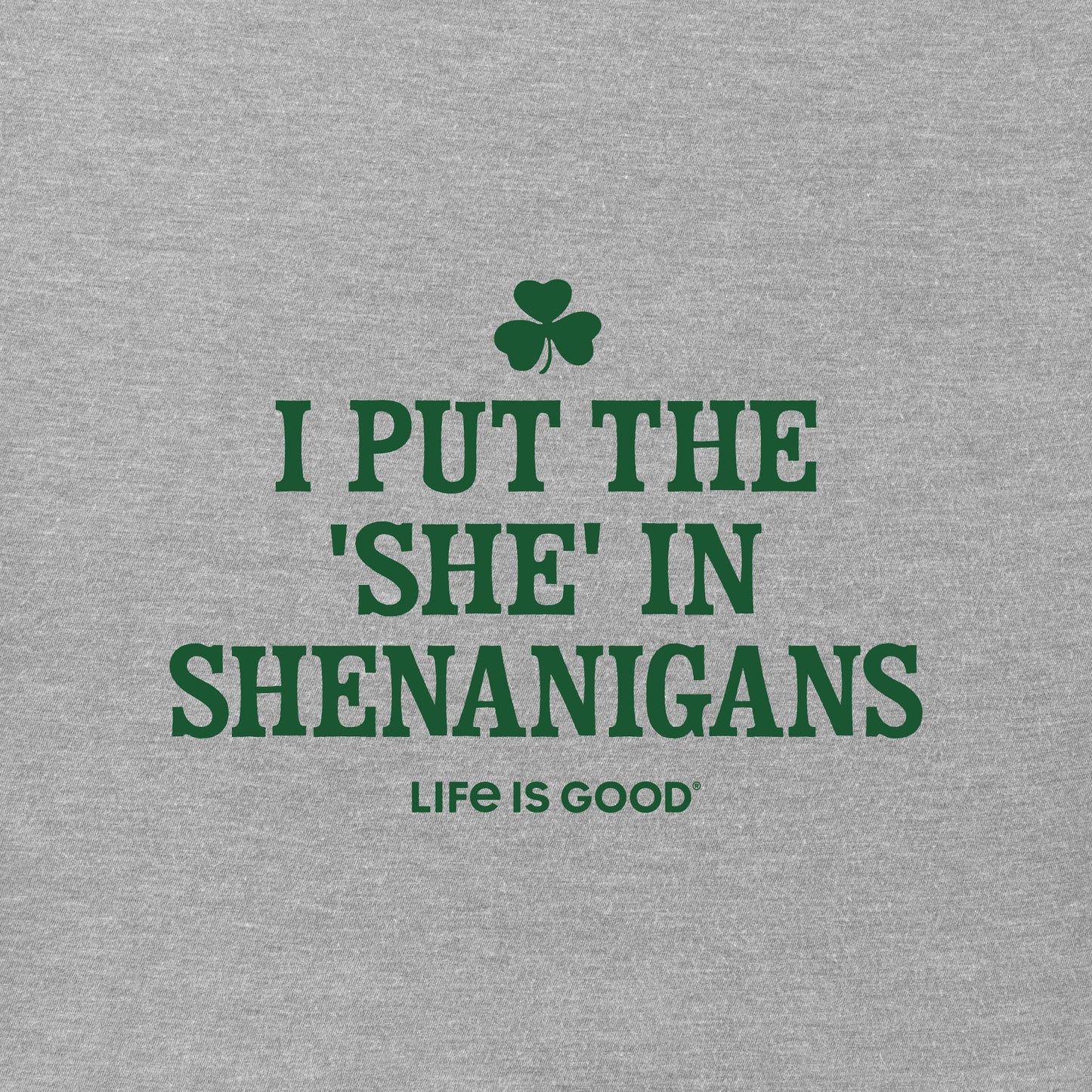 Women's She-Nanigans Long Sleeve Crusher Vee