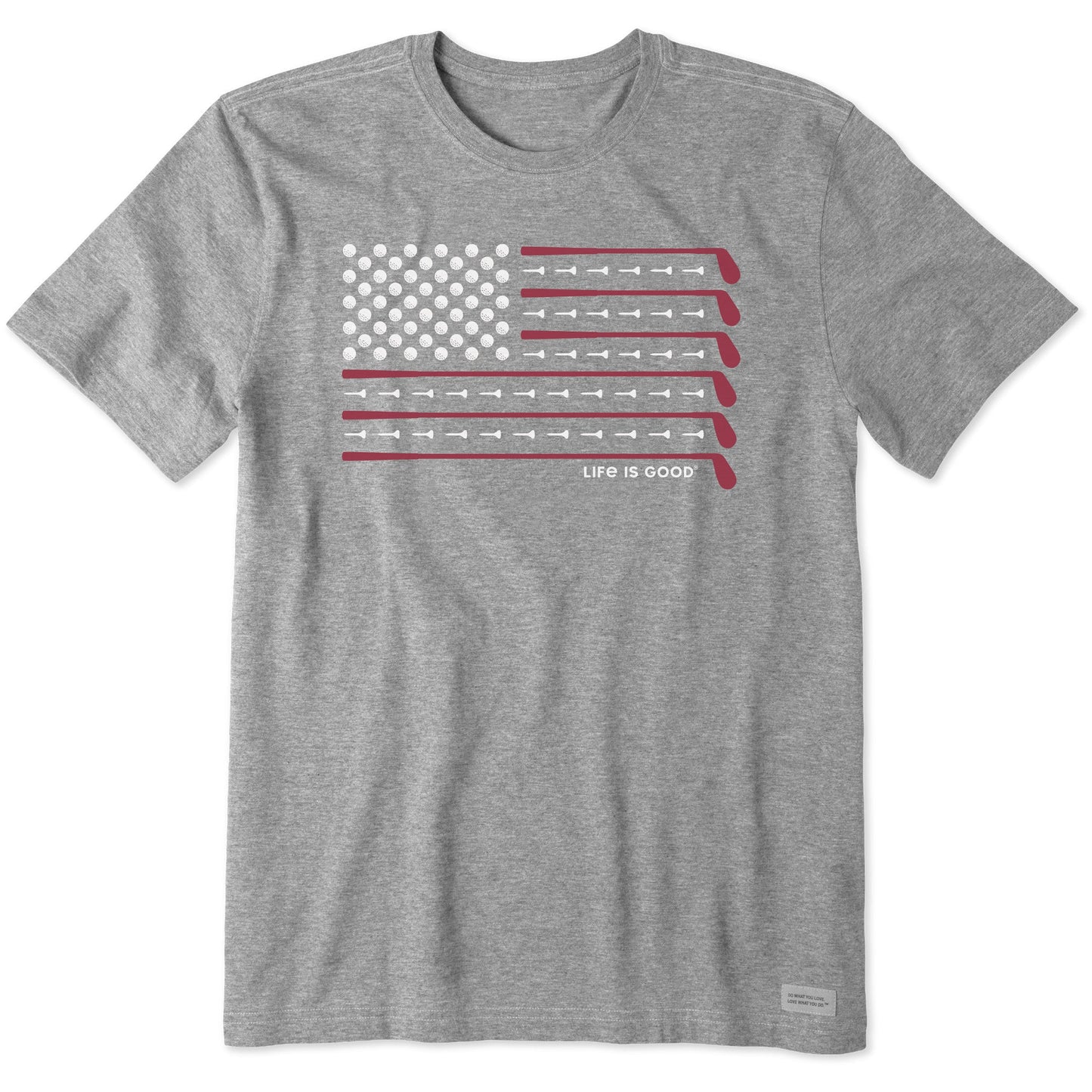 Men's Golf Flag Short Sleeve Tee