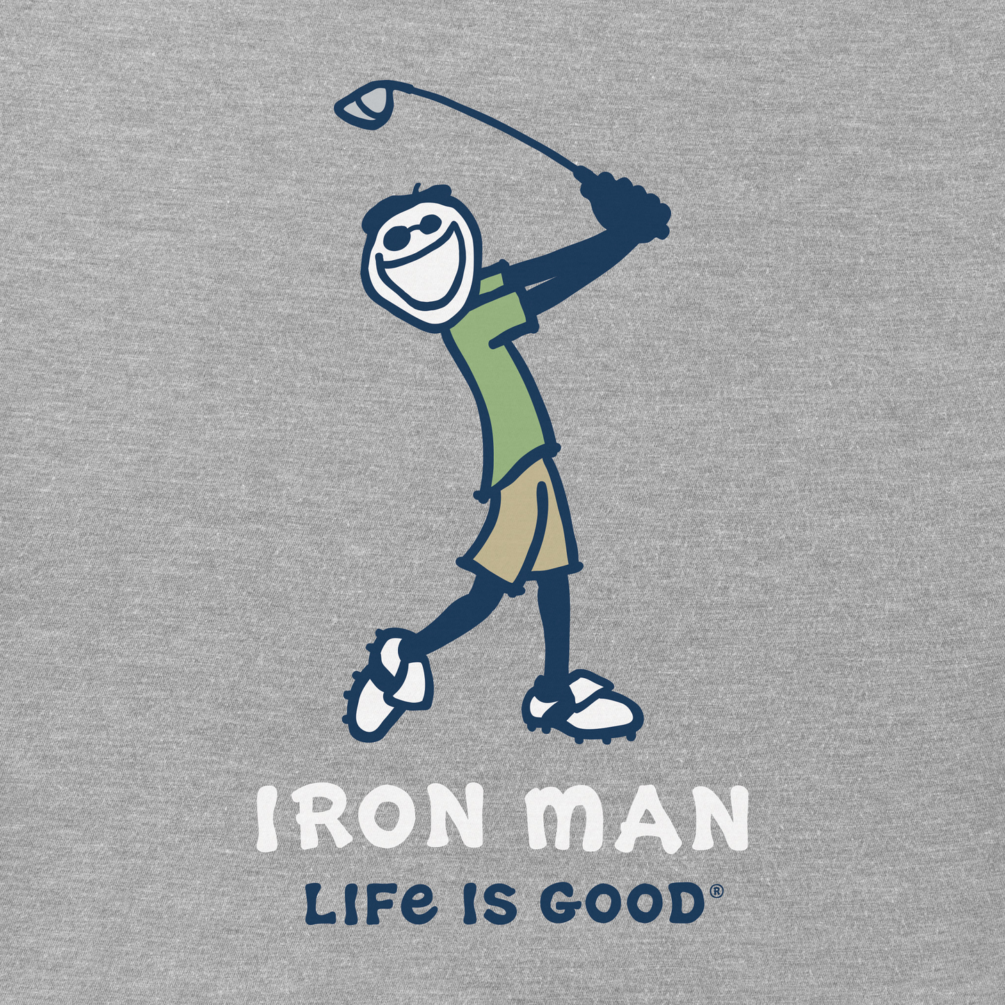 Men's Jake Iron Man Golf Short Sleeve Tee