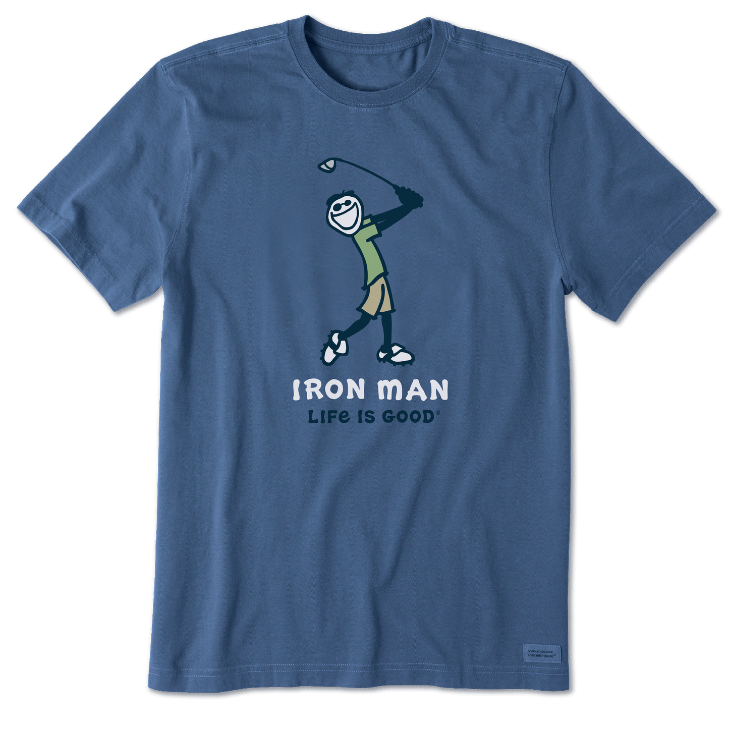Men's Jake Iron Man Golf Short Sleeve Tee