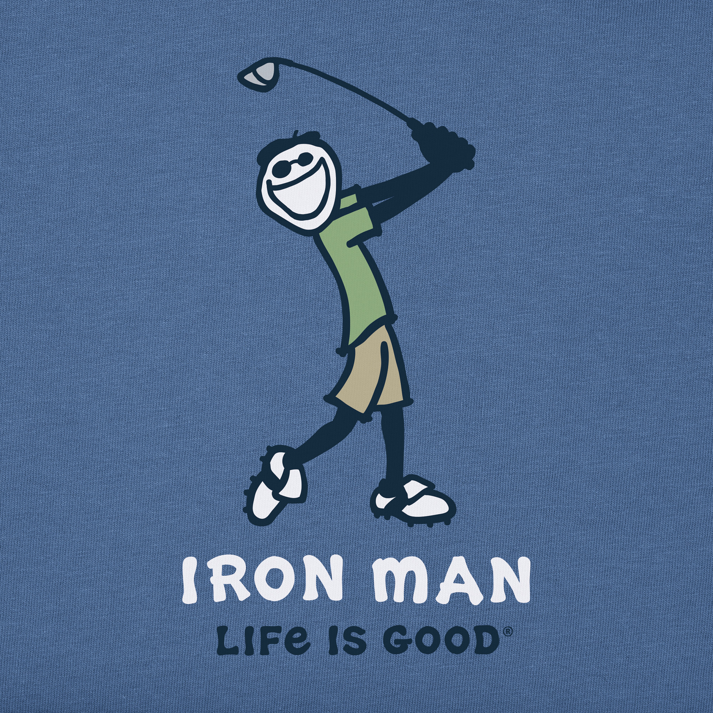 Men's Jake Iron Man Golf Short Sleeve Tee