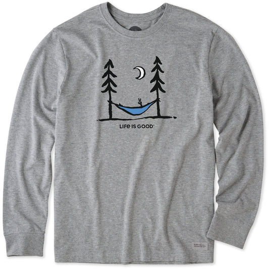 Men's Peace Out Long Sleeve Crusher Tee