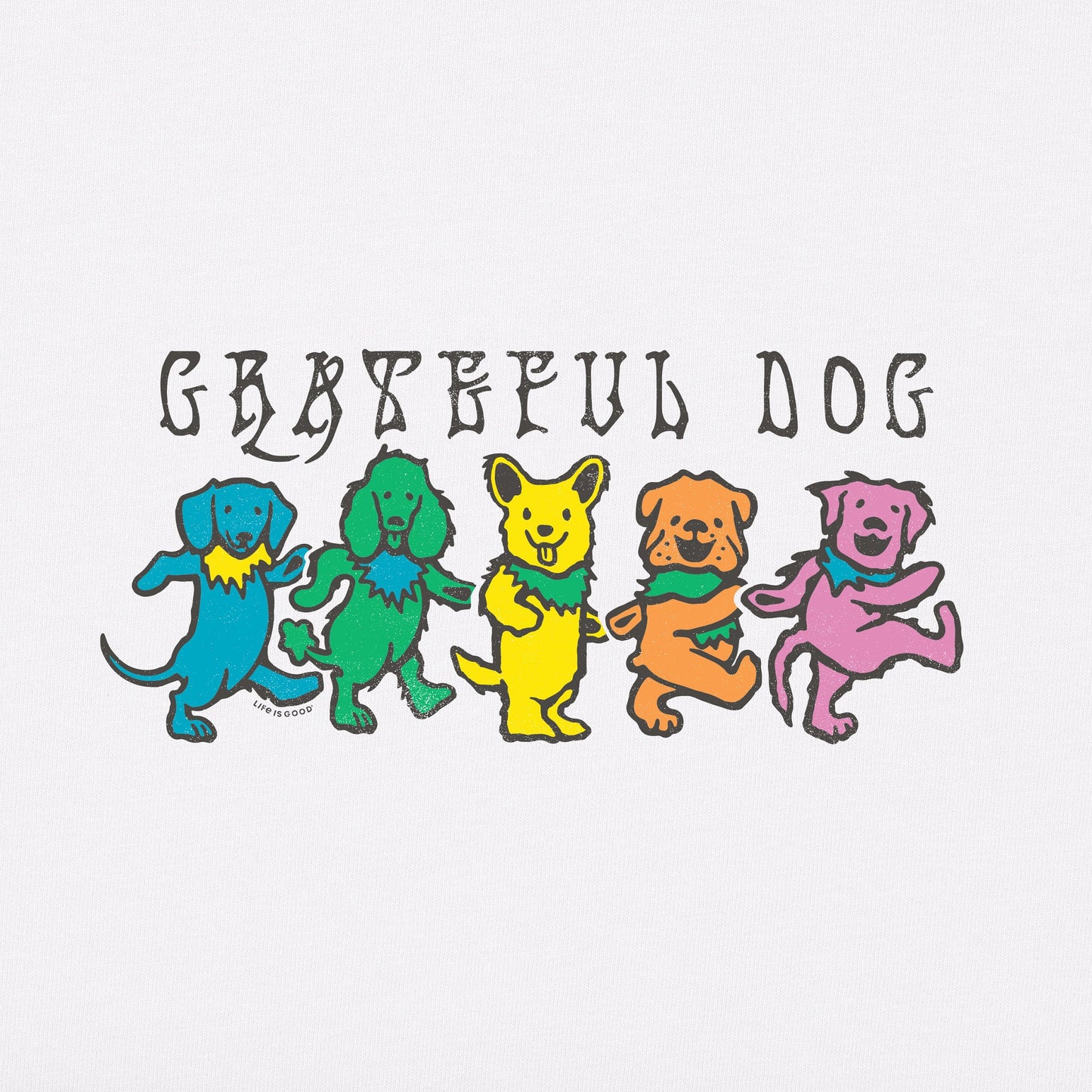 Men's Grateful Dog Short Sleeve Tee