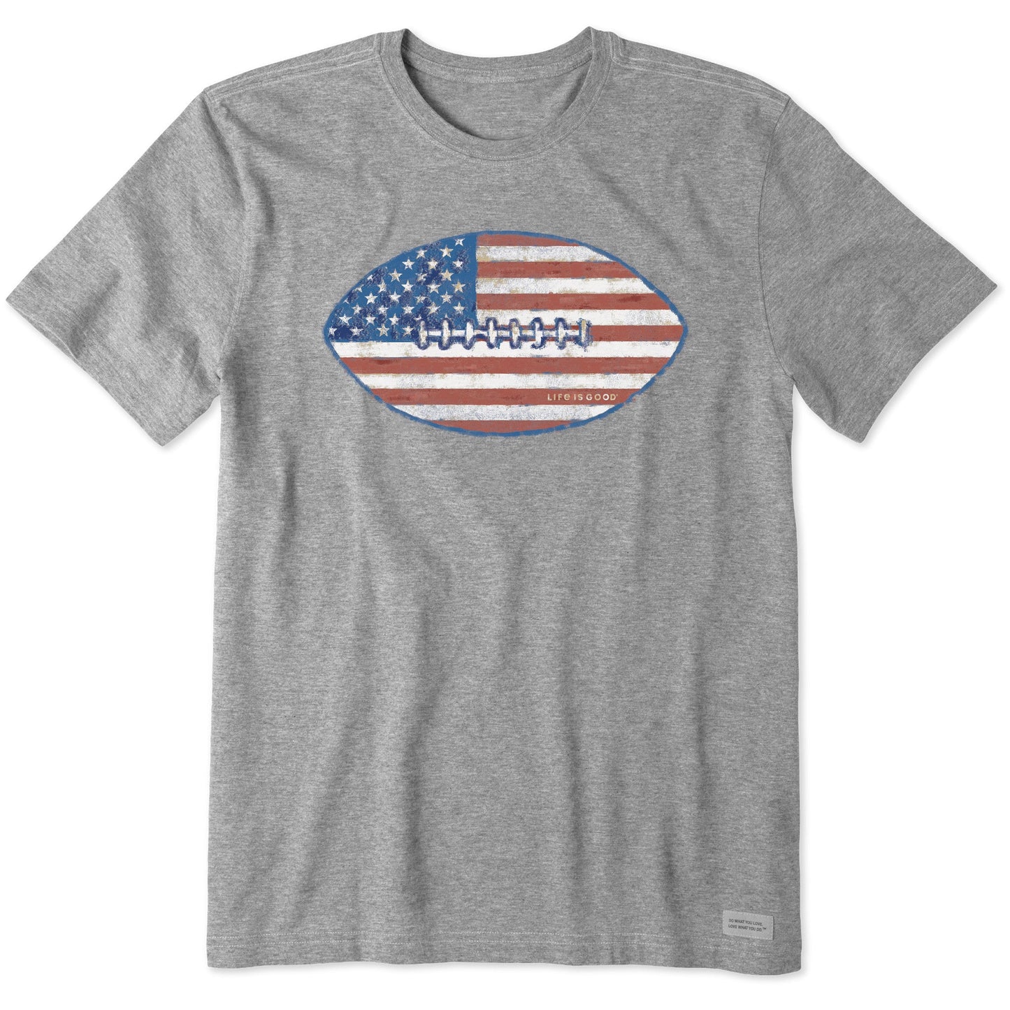 Men's Football Flag Short Sleeve Tee