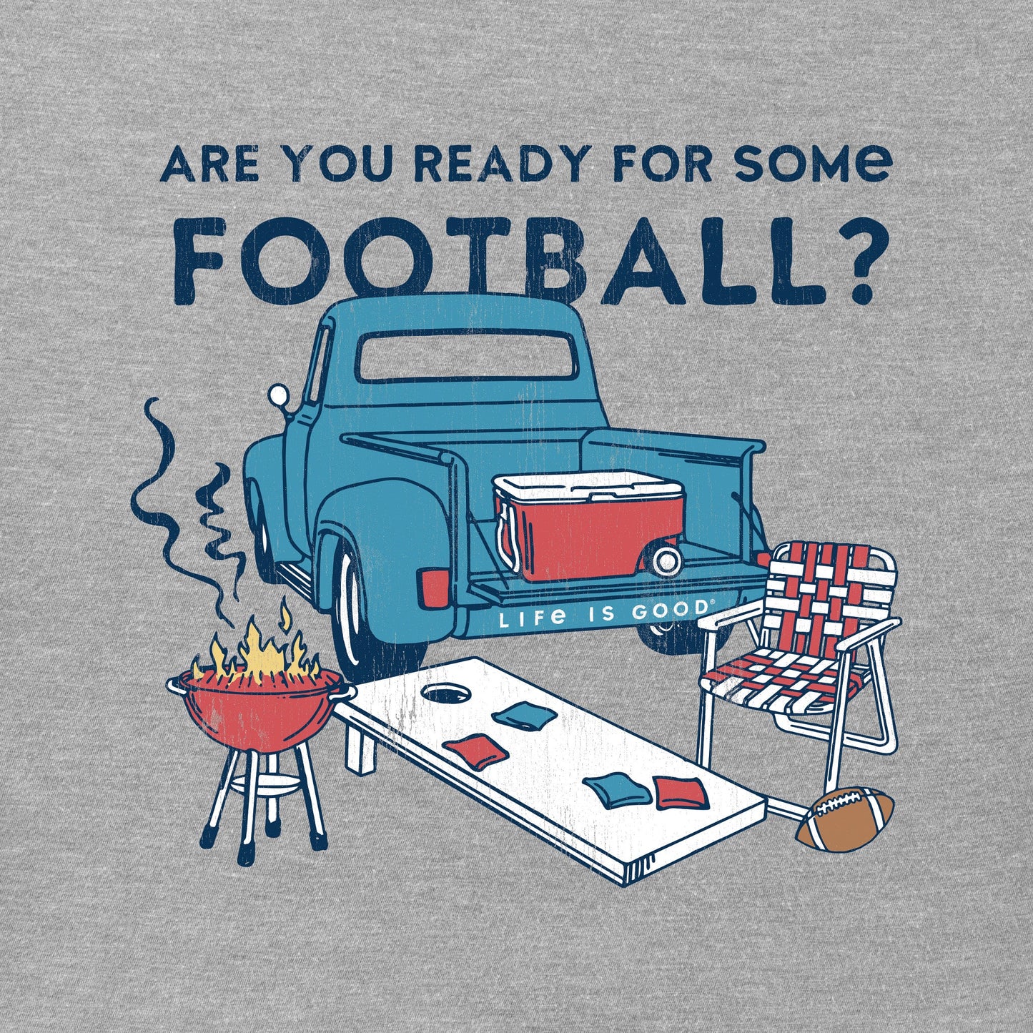 Men's Ready For Some Football Short Sleeve Tee