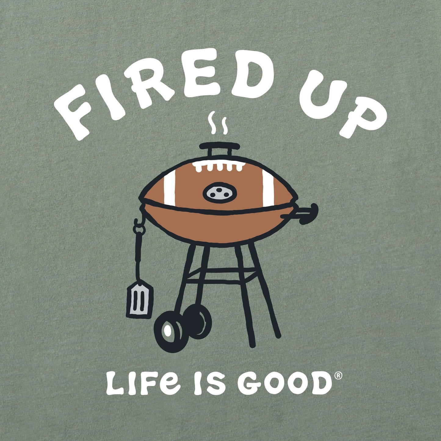 Men's Fired Up Grill Short Sleeve Tee