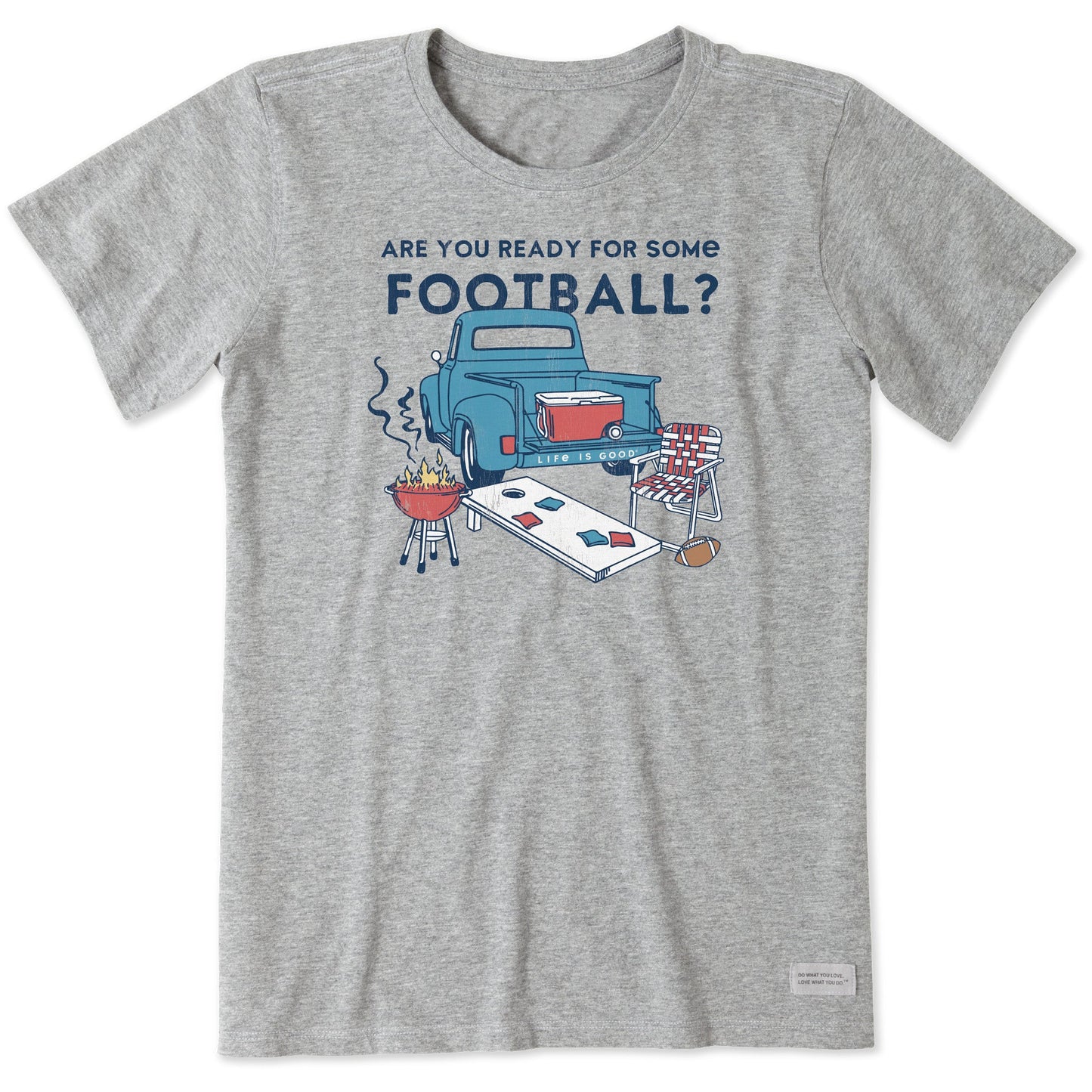 Women's Ready For Some Football Short Sleeve Tee