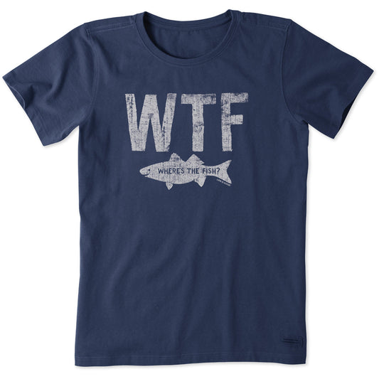 Women's WTF Short Sleeve Crusher Tee
