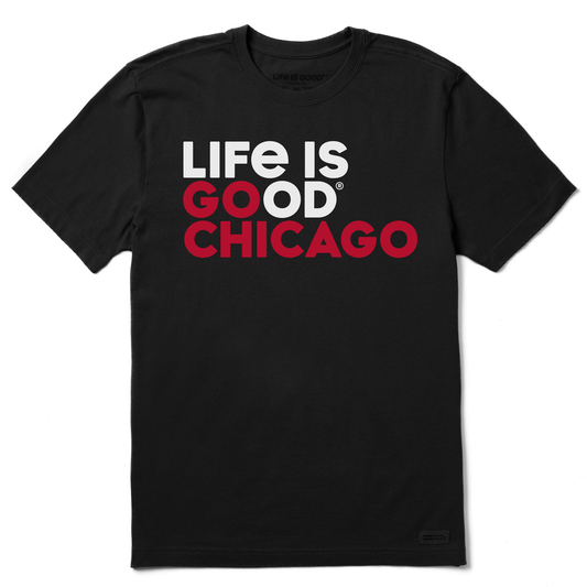 Men's Go Chicago Short Sleeve Crusher Tee