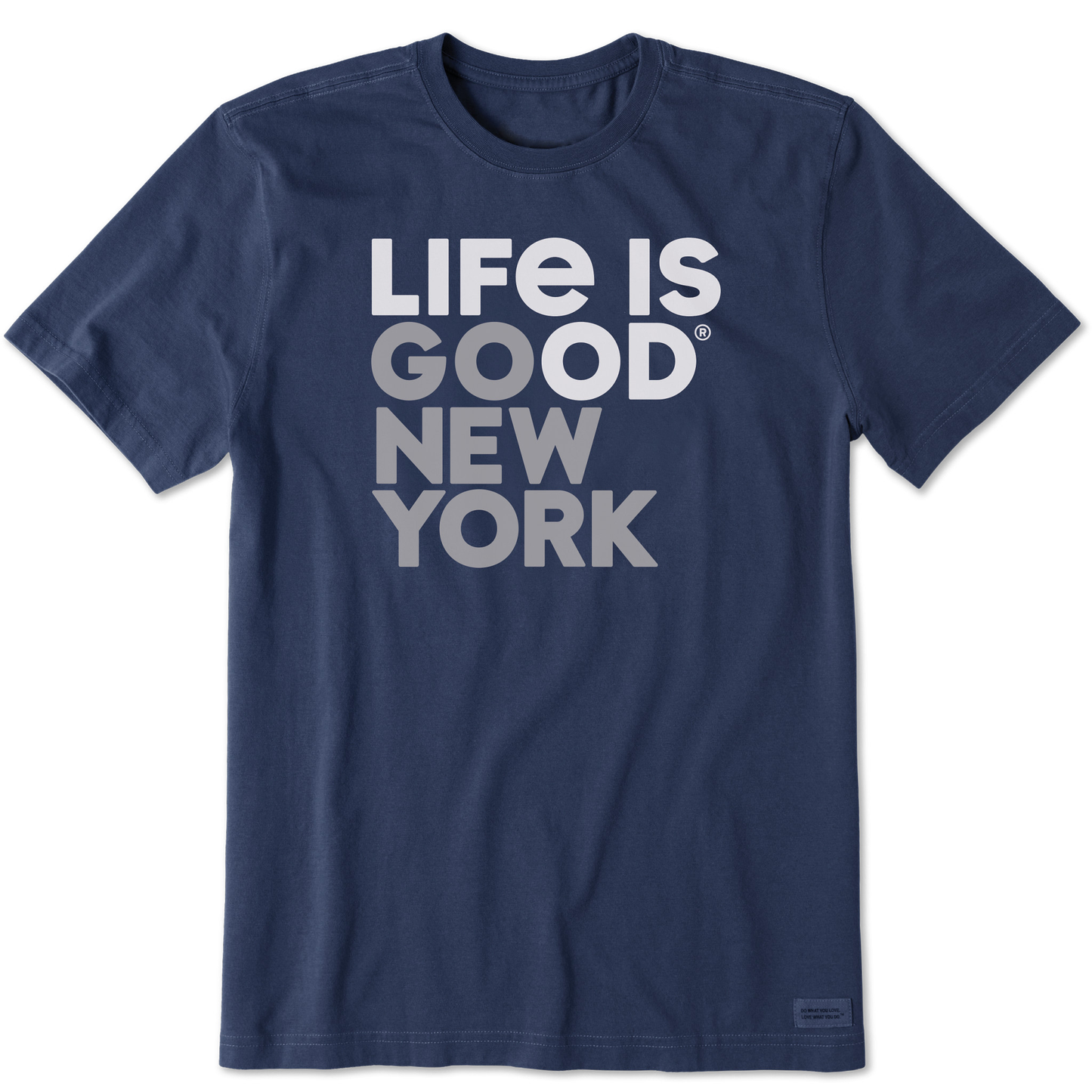 Men's Go New York Short Sleeve Crusher Tee