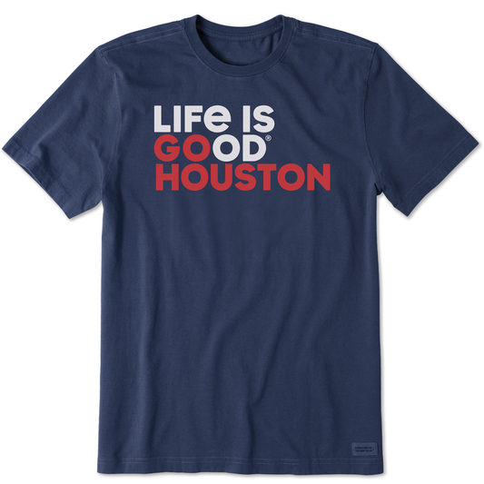 Men's Go Houston Short Sleeve Crusher Tee