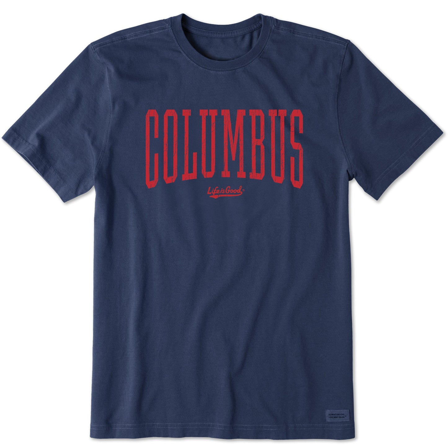 Men's Columbus Short Sleeve Crusher Tee