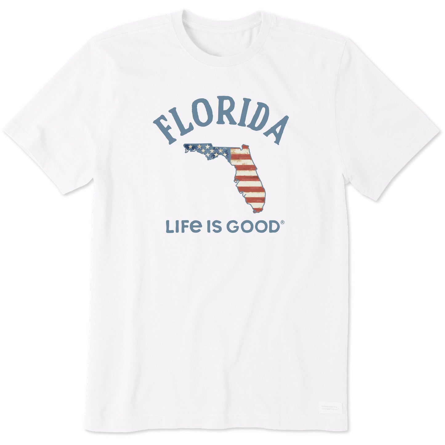 Men's Florida Arched Flag Short Sleeve Crusher Tee
