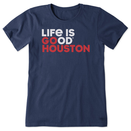 Women's Go Houston Short Sleeve Crusher Tee