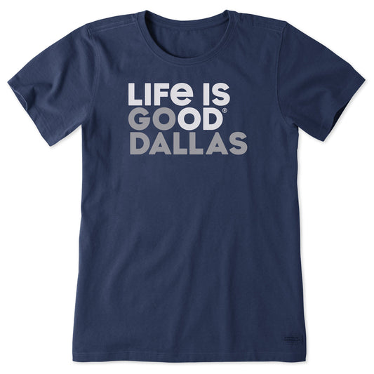 Women's Go Dallas Short Sleeve Crusher Tee