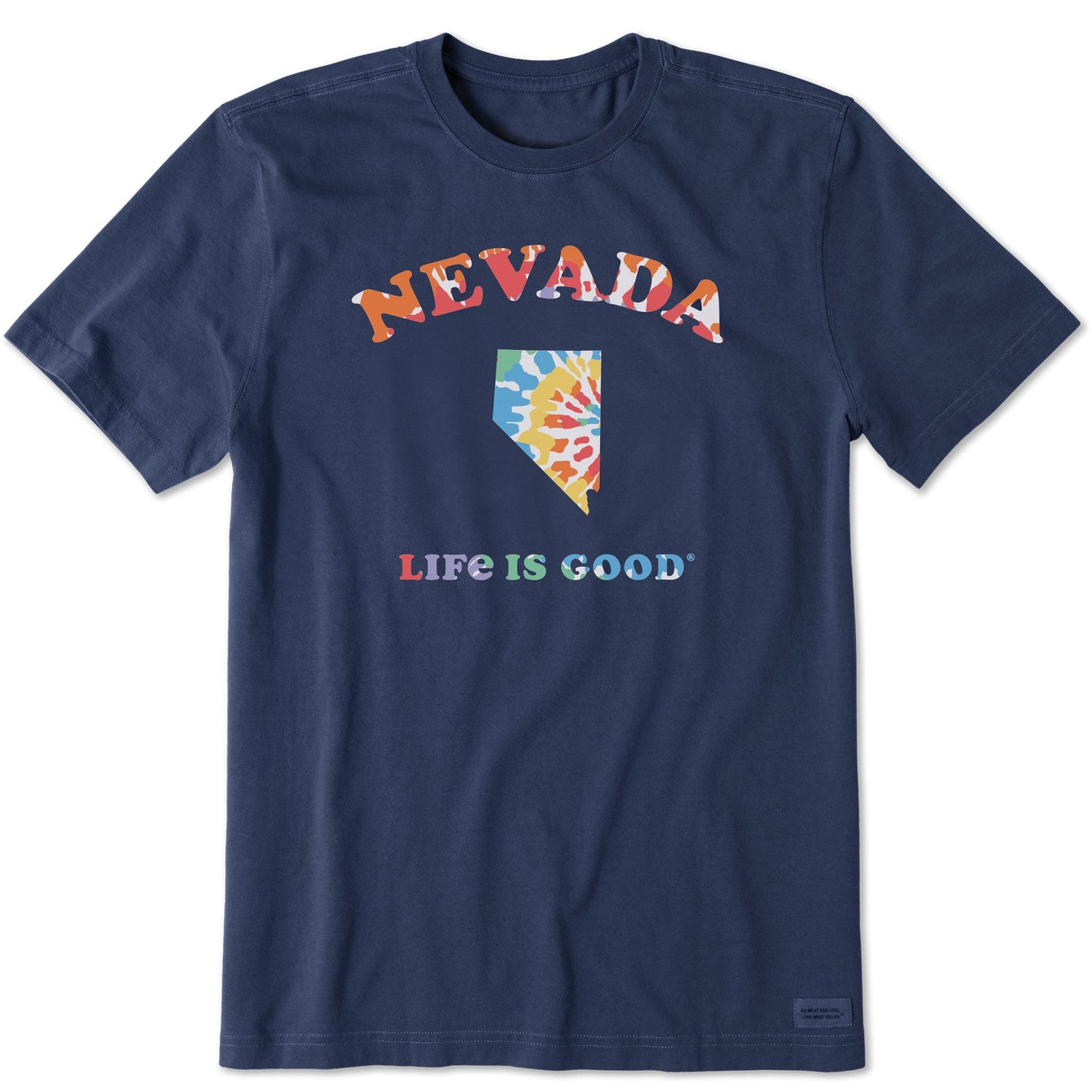 Men's Tie Dye Nevada Short Sleeve Crusher Tee