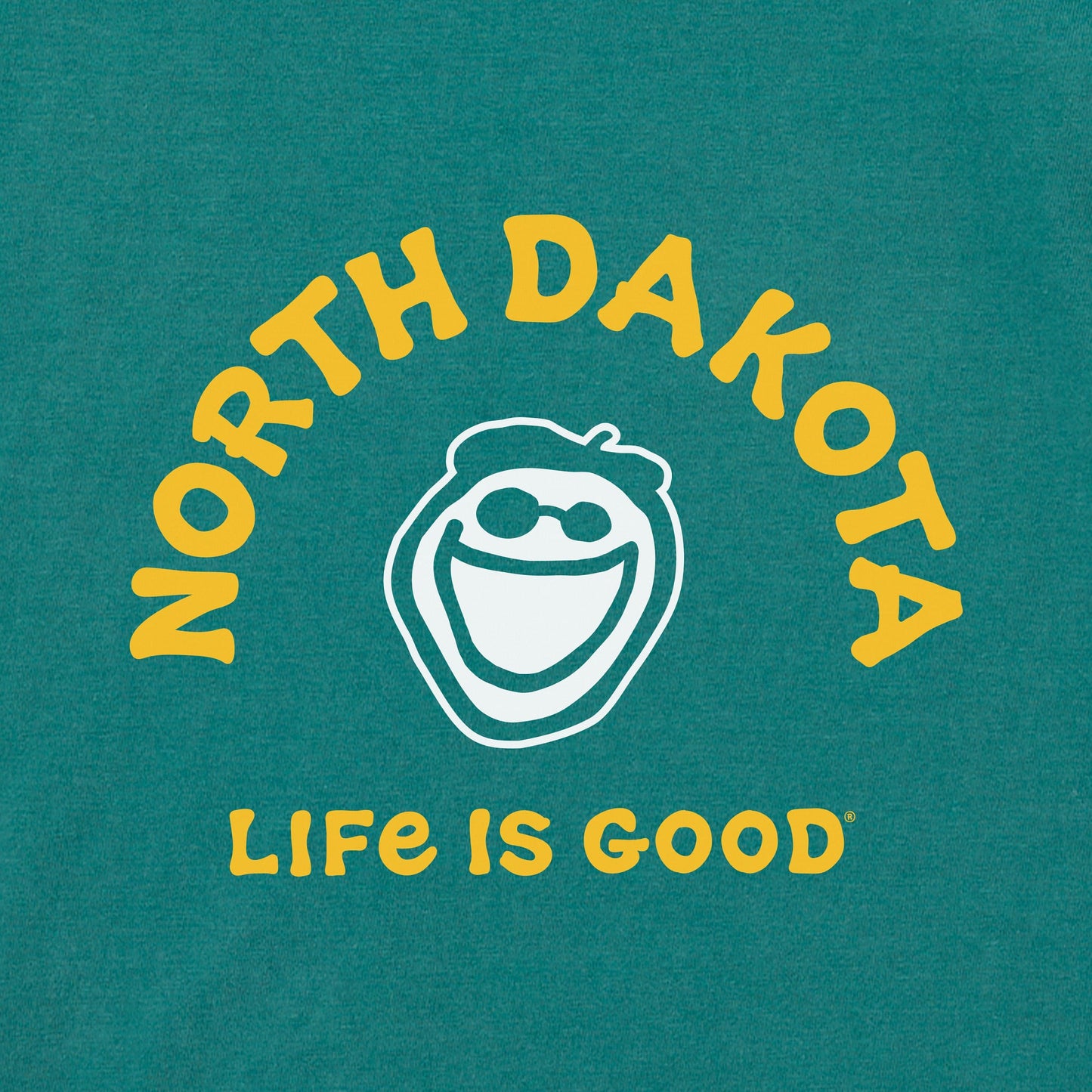 Men's Jake North Dakota Short Sleeve Crusher Tee