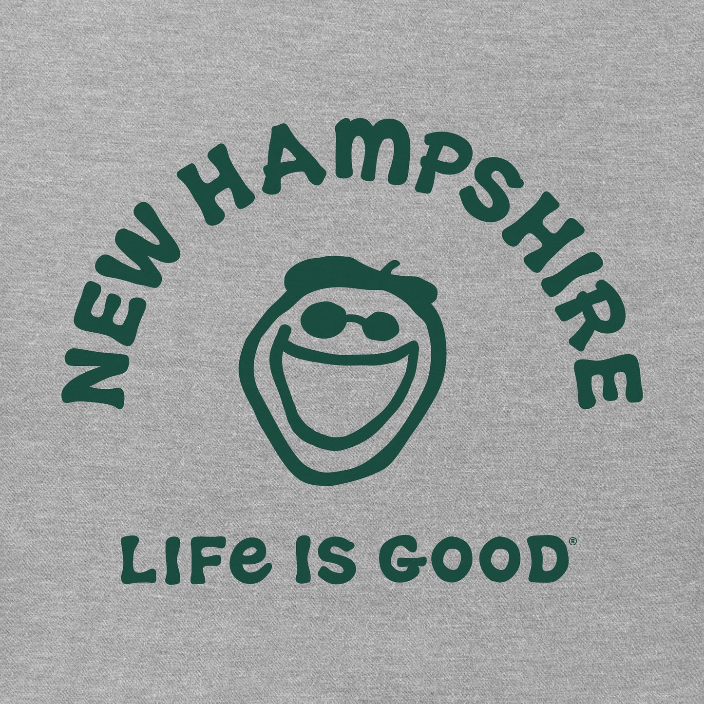 Men's Jake New Hampshire Short Sleeve Crusher Tee