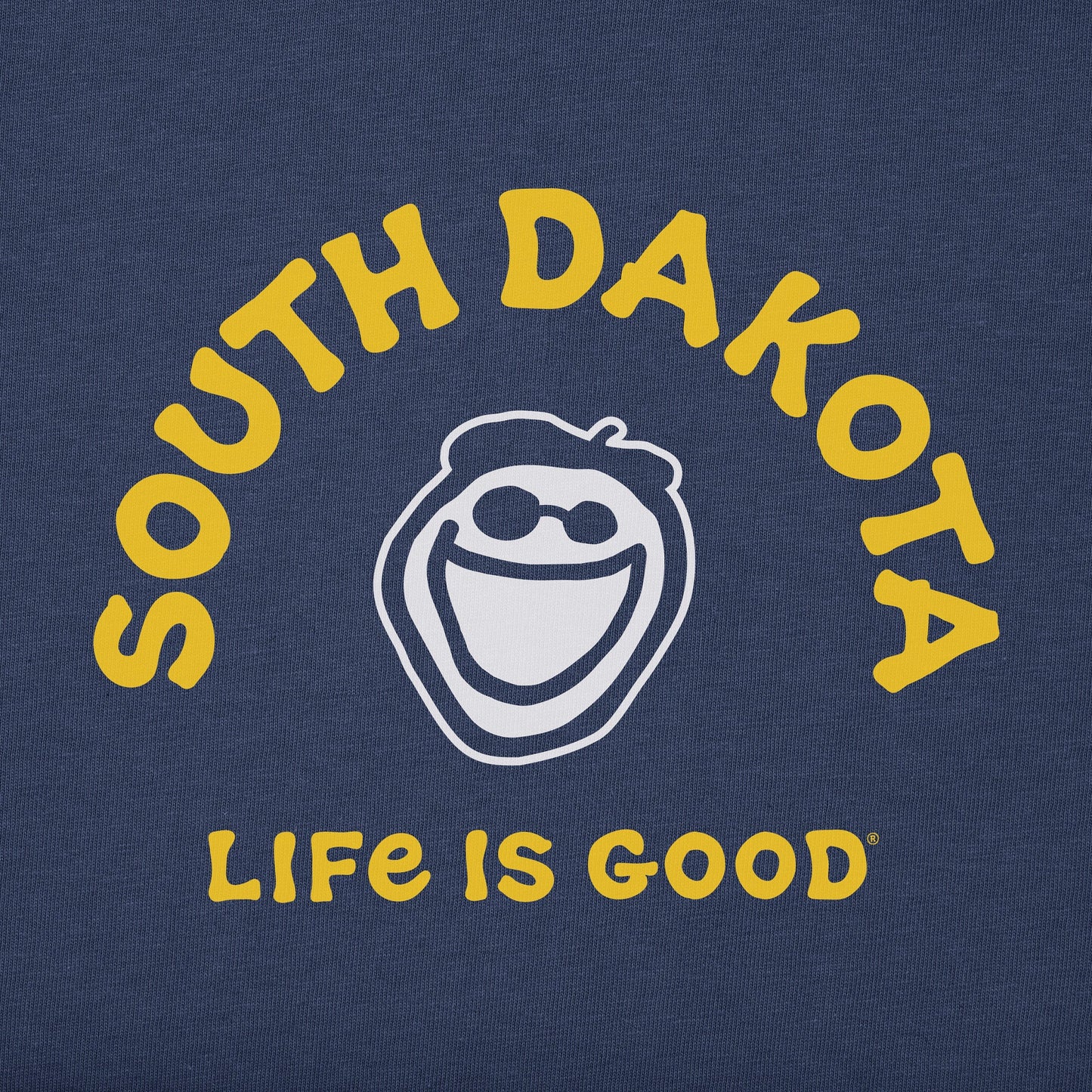 Men's Jake South Dakota Short Sleeve Crusher Tee