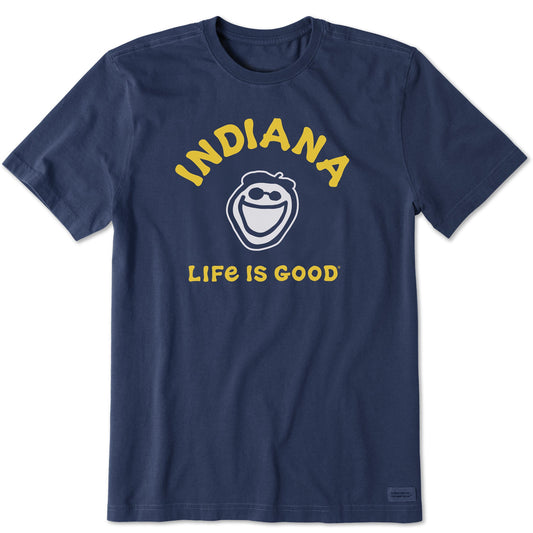 Men's Jake Indiana Short Sleeve Crusher Tee