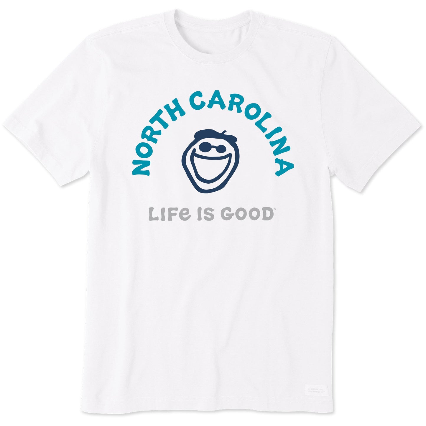 Men's Jake North Carolina Short Sleeve Crusher Tee