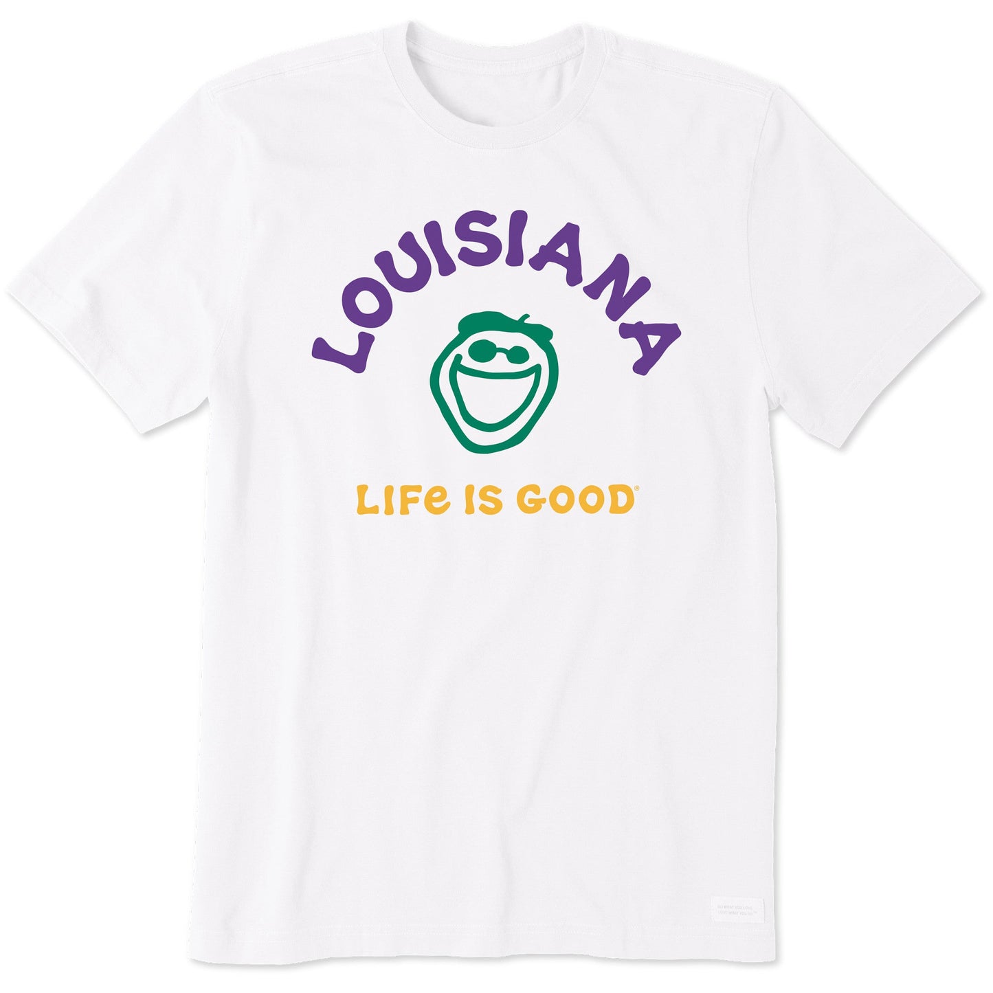 Men's Jake Louisiana Short Sleeve Crusher Tee