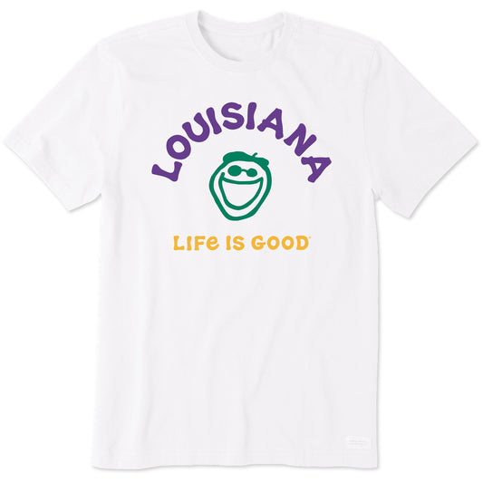 Men's Jake Louisiana Short Sleeve Crusher Tee