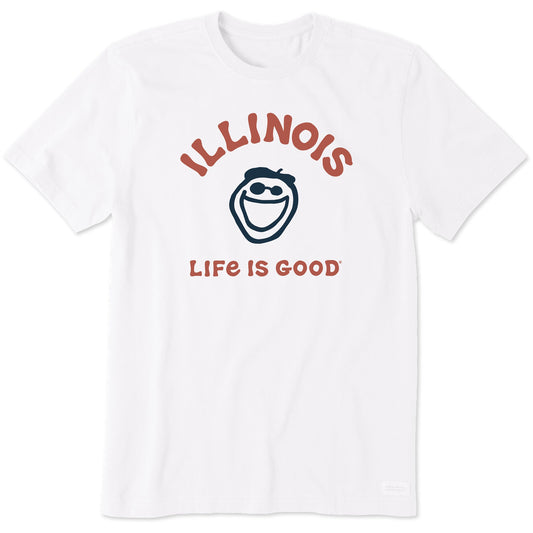 Men's Jake Illinois Short Sleeve Crusher Tee