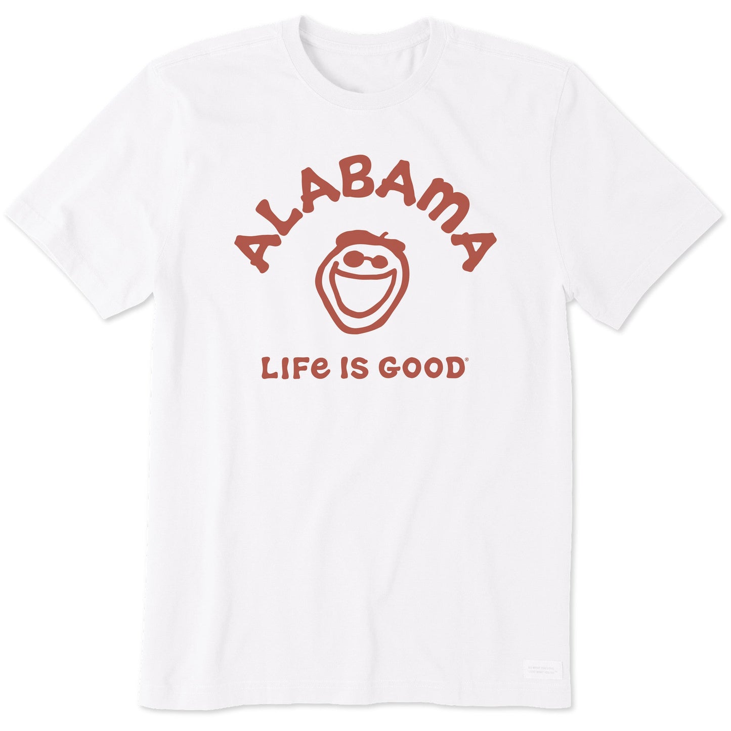 Men's Jake Alabama Short Sleeve Crusher Tee