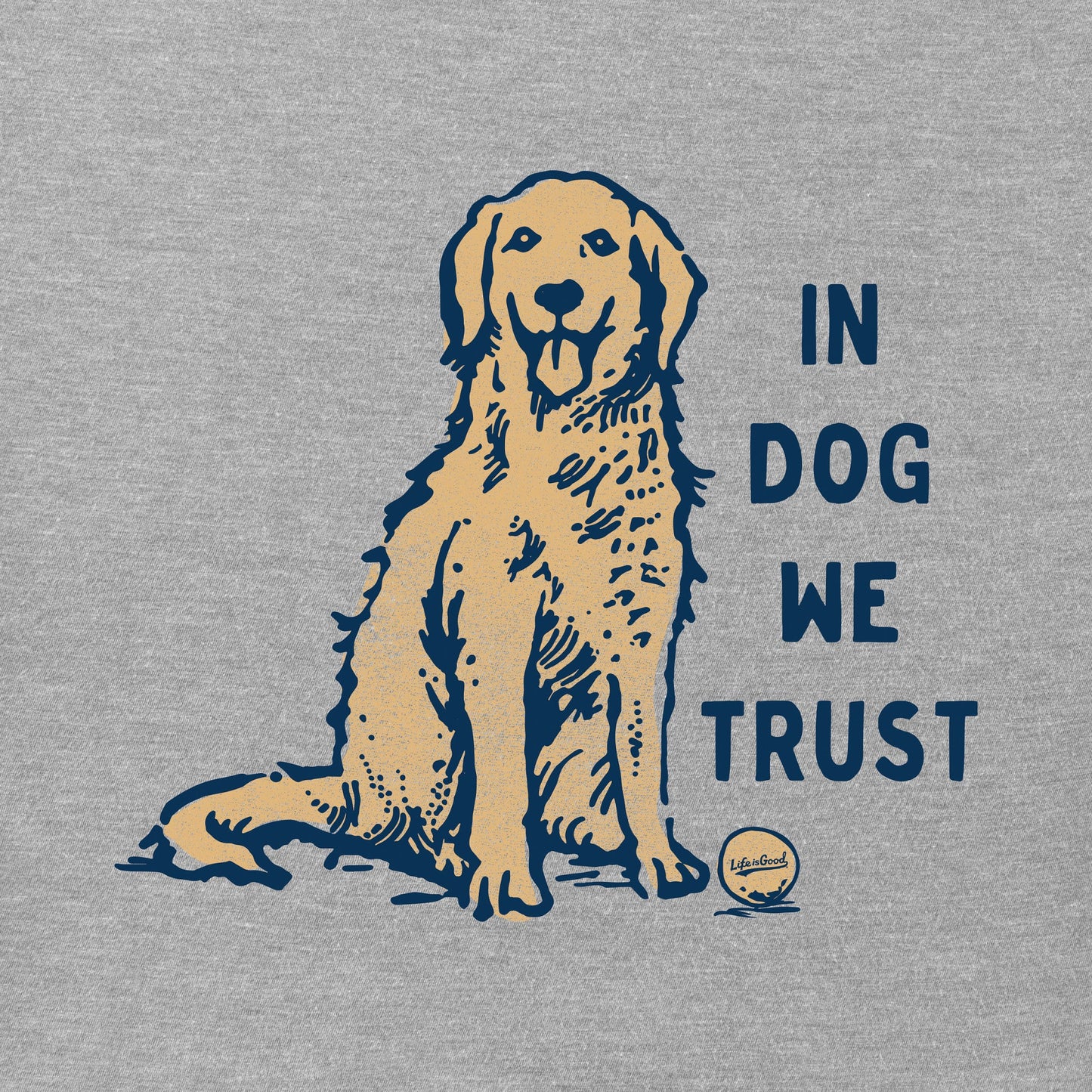 Men's In Dog We Trust Short Sleeve Tee