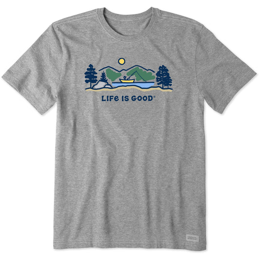 Men's Lake Fishing Vista Short Sleeve Tee