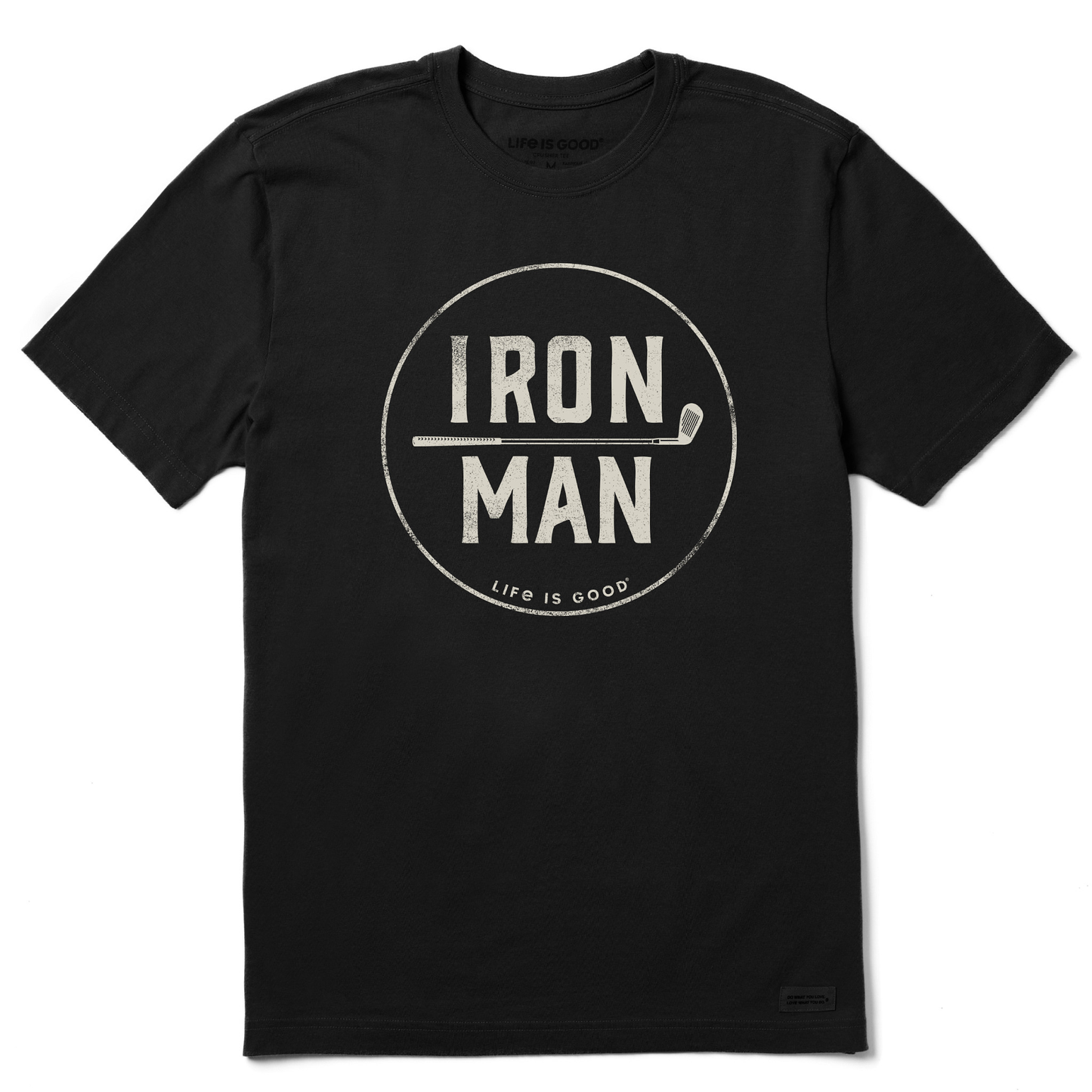 Men's Iron Man Golf Short Sleeve Tee