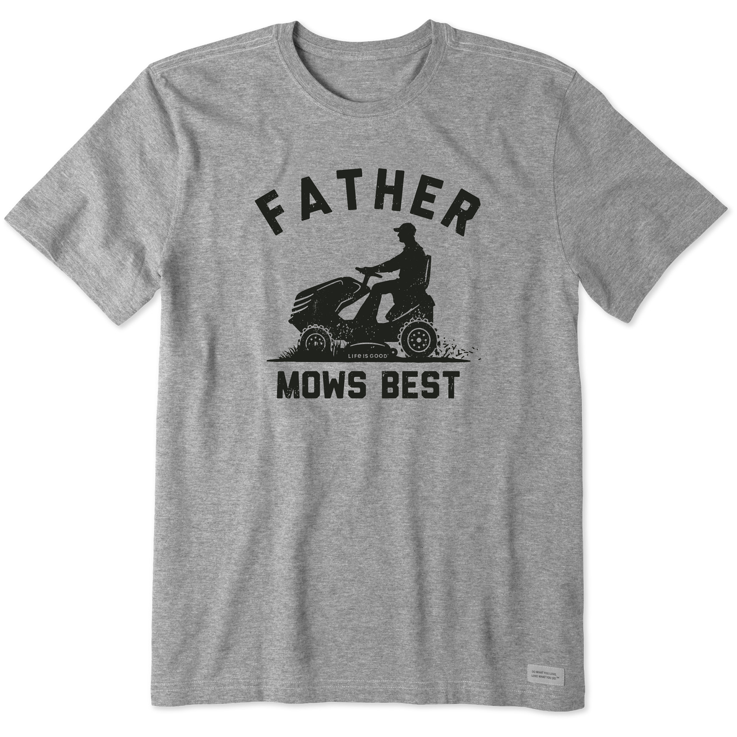 Men's Father Mows Best Mower Short Sleeve Tee