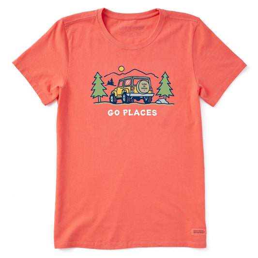 Women's SUV Go Places Short Sleeve Crusher Tee