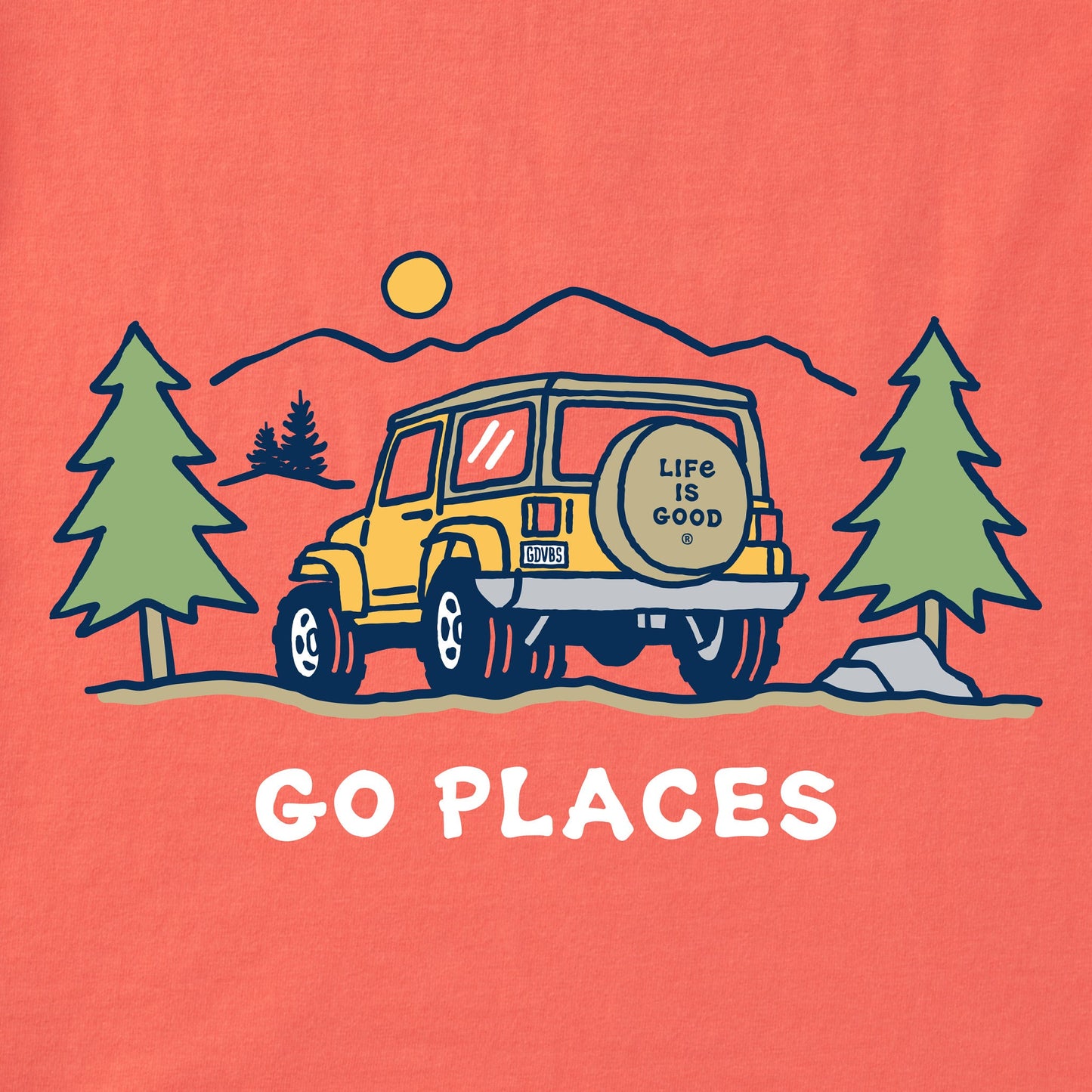 Women's SUV Go Places Short Sleeve Crusher Tee