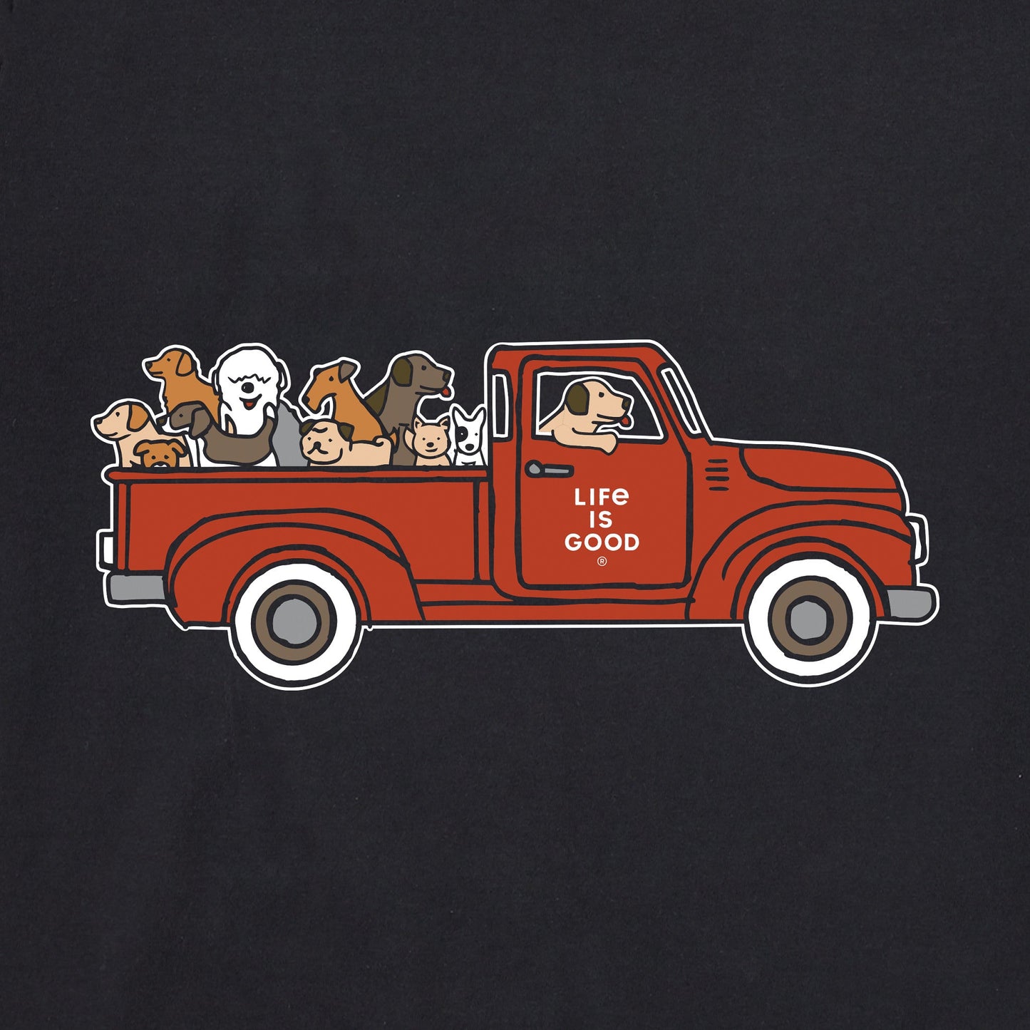 Women's Truck of Dogs Short Sleeve Tee