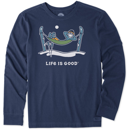 Men's Jake Ski Hammock Long Sleeve Crusher Tee