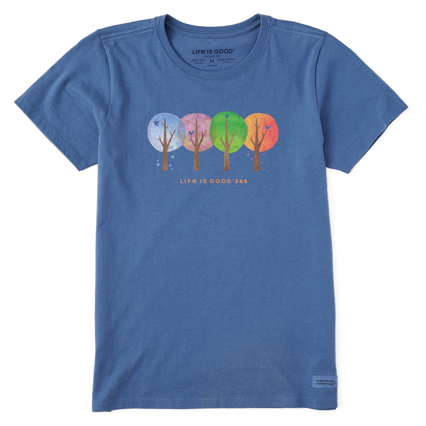 Women's 4 Season Trees Short Sleeve Crusher Tee