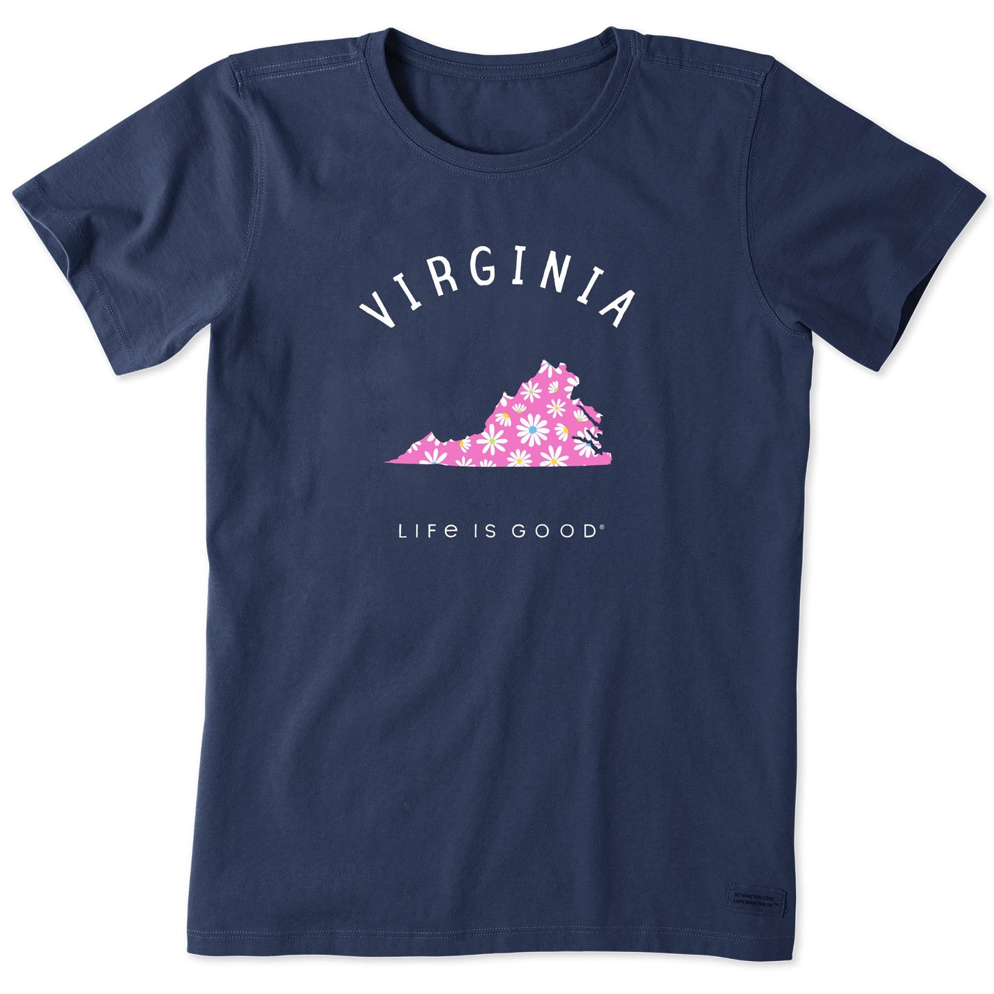 Women's Virginia Daisies Short Sleeve Crusher Tee